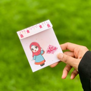 Girl Eid Envelopes – Set of 4 Girls